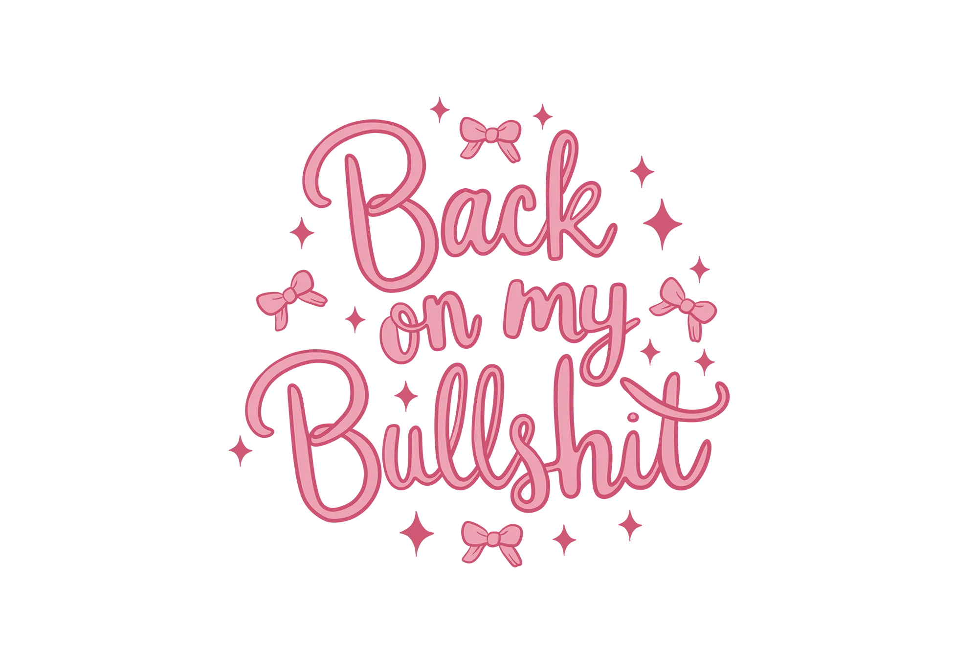 Back on my bullshit
