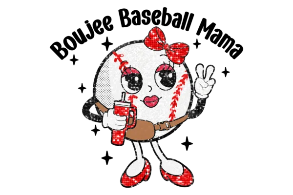 Boujee Baseball Mama