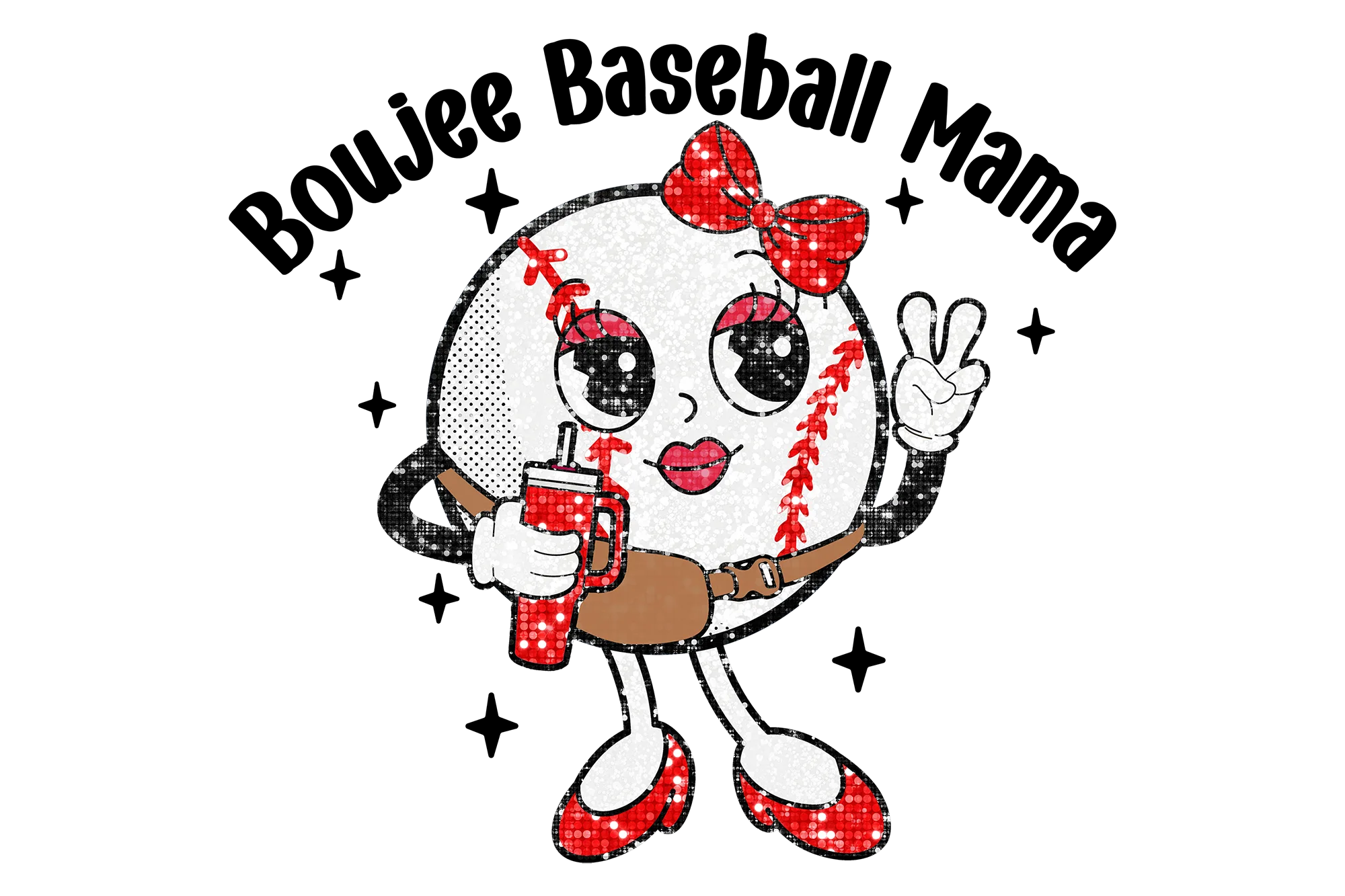 Boujee Baseball Mama