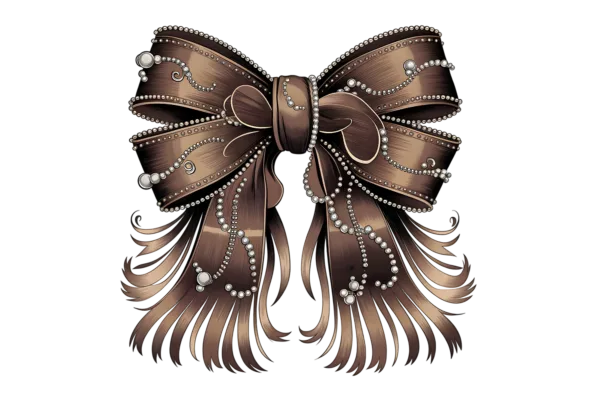 Brown western Bow
