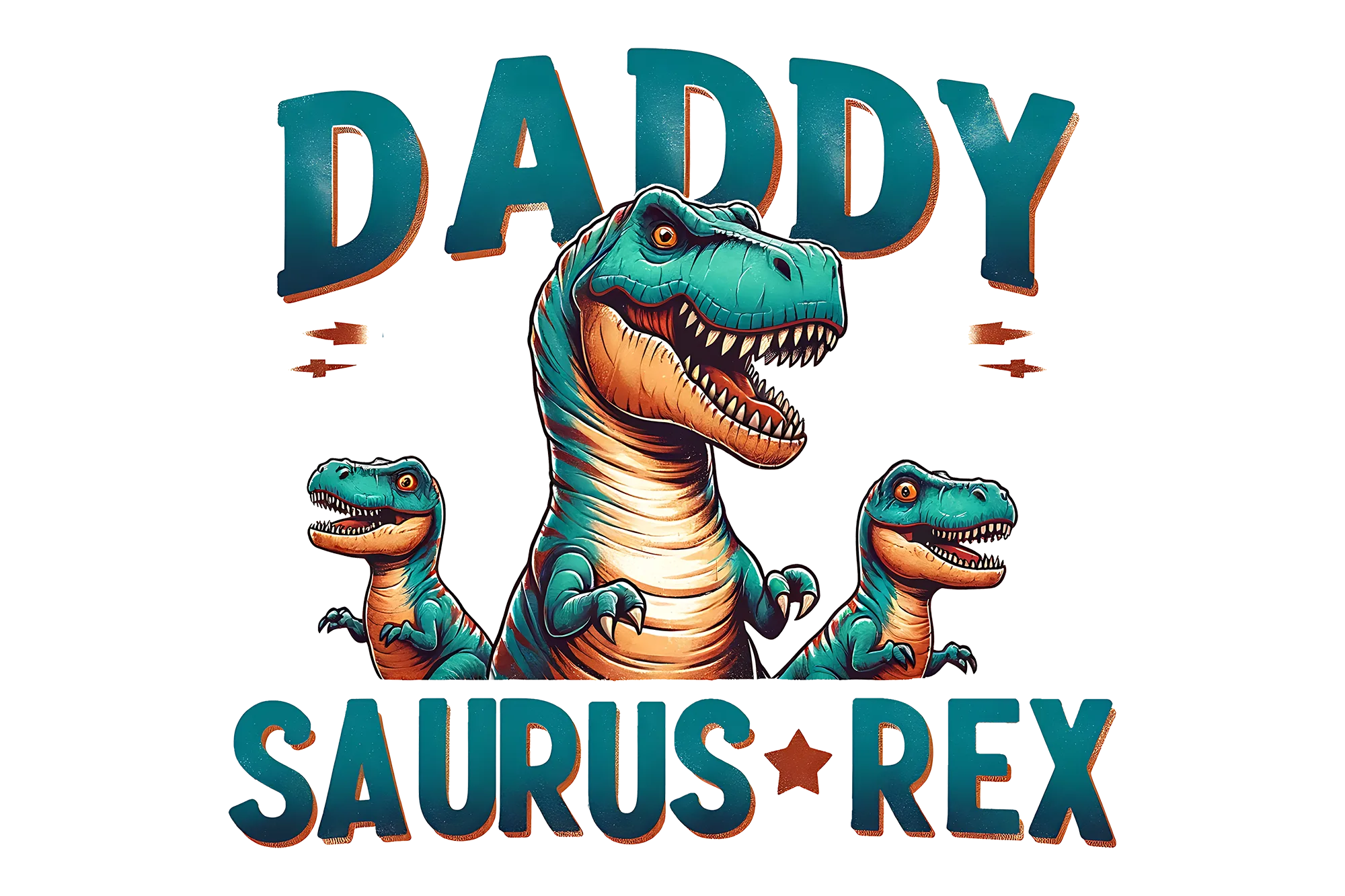 Daddy Saurus Rex