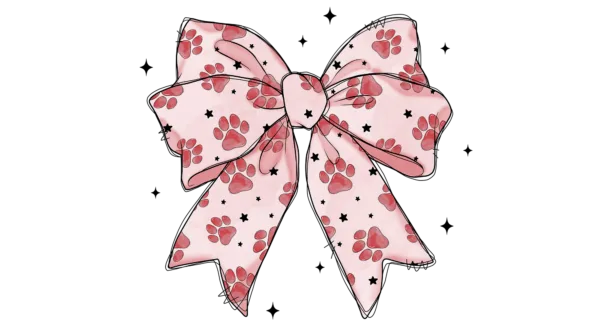 Dog Paw Bow