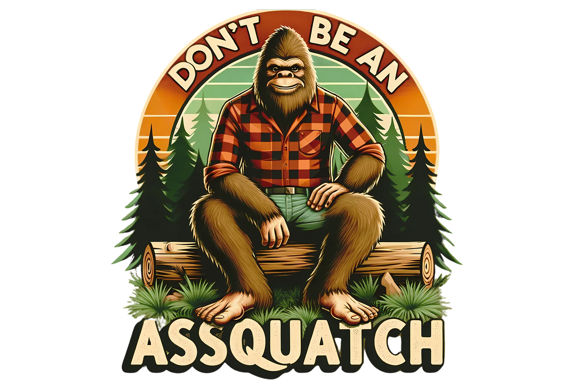Don't be an assquatch