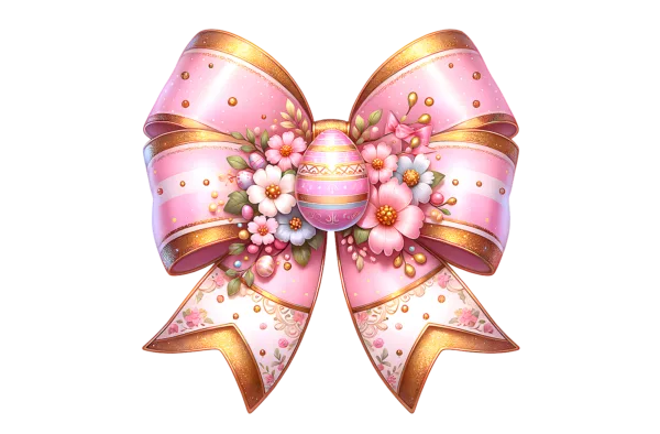 Easter Egg Bow
