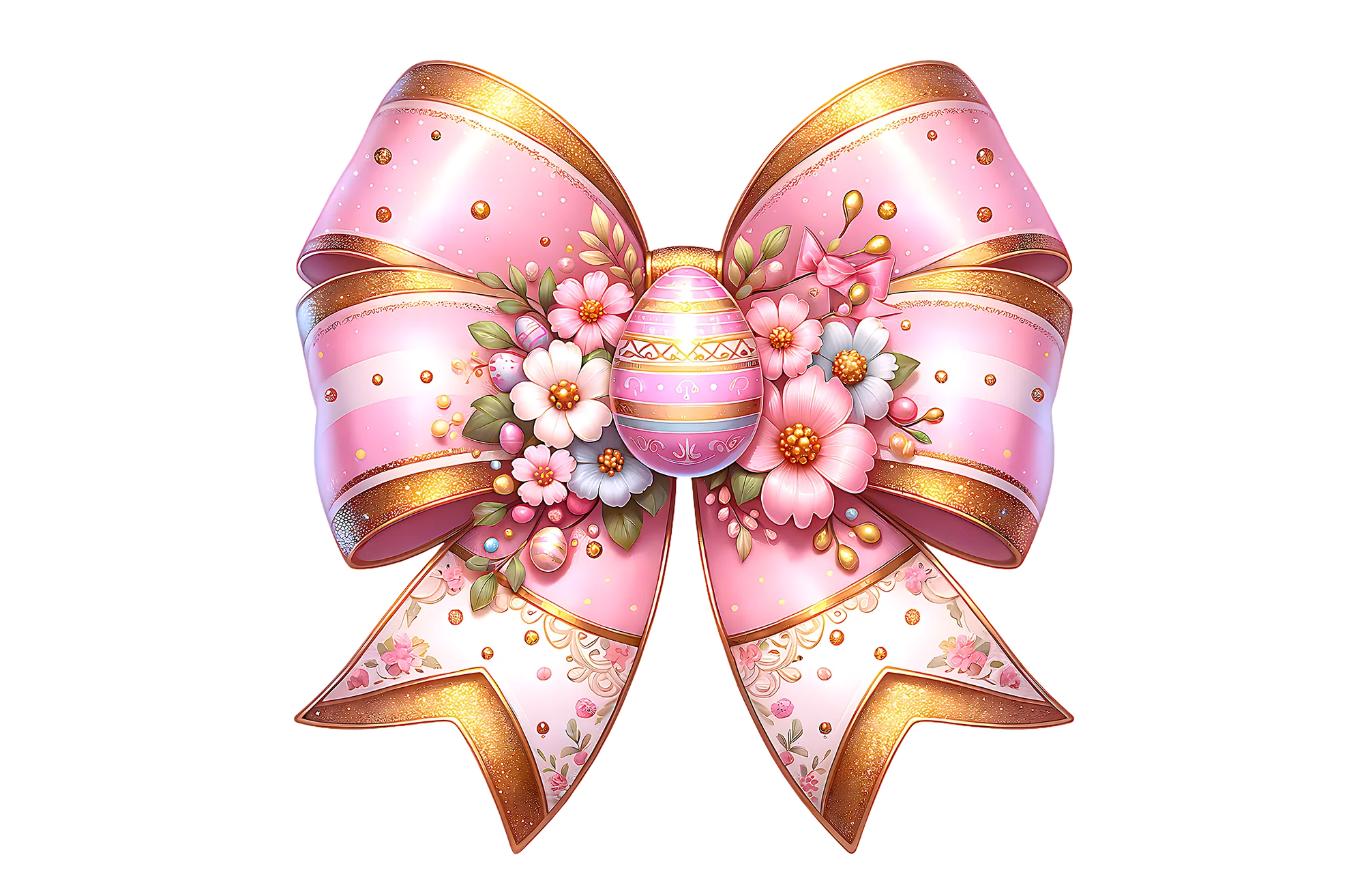 Easter Egg Bow