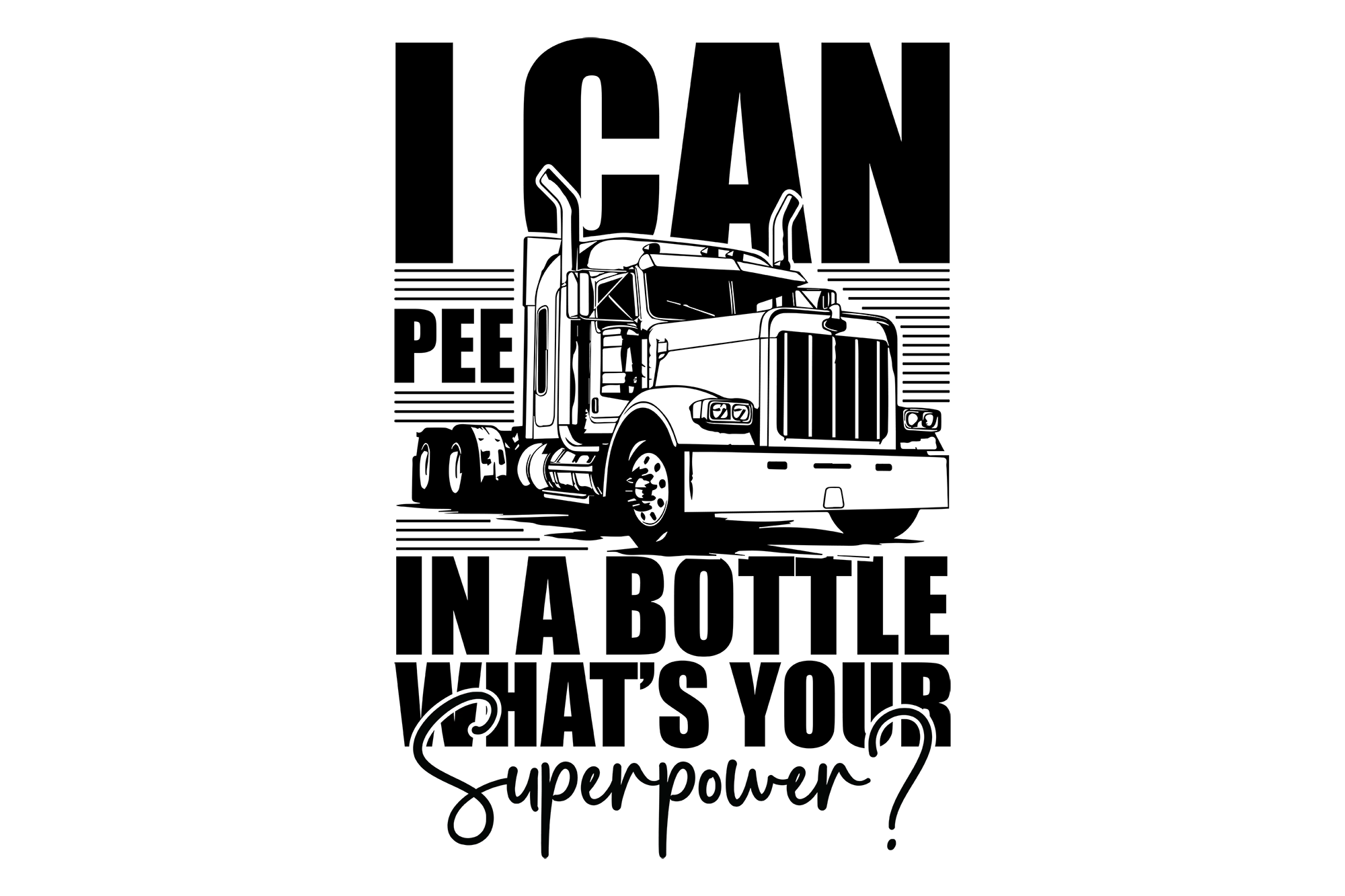 I can pee in a bottle. What's your superpower?