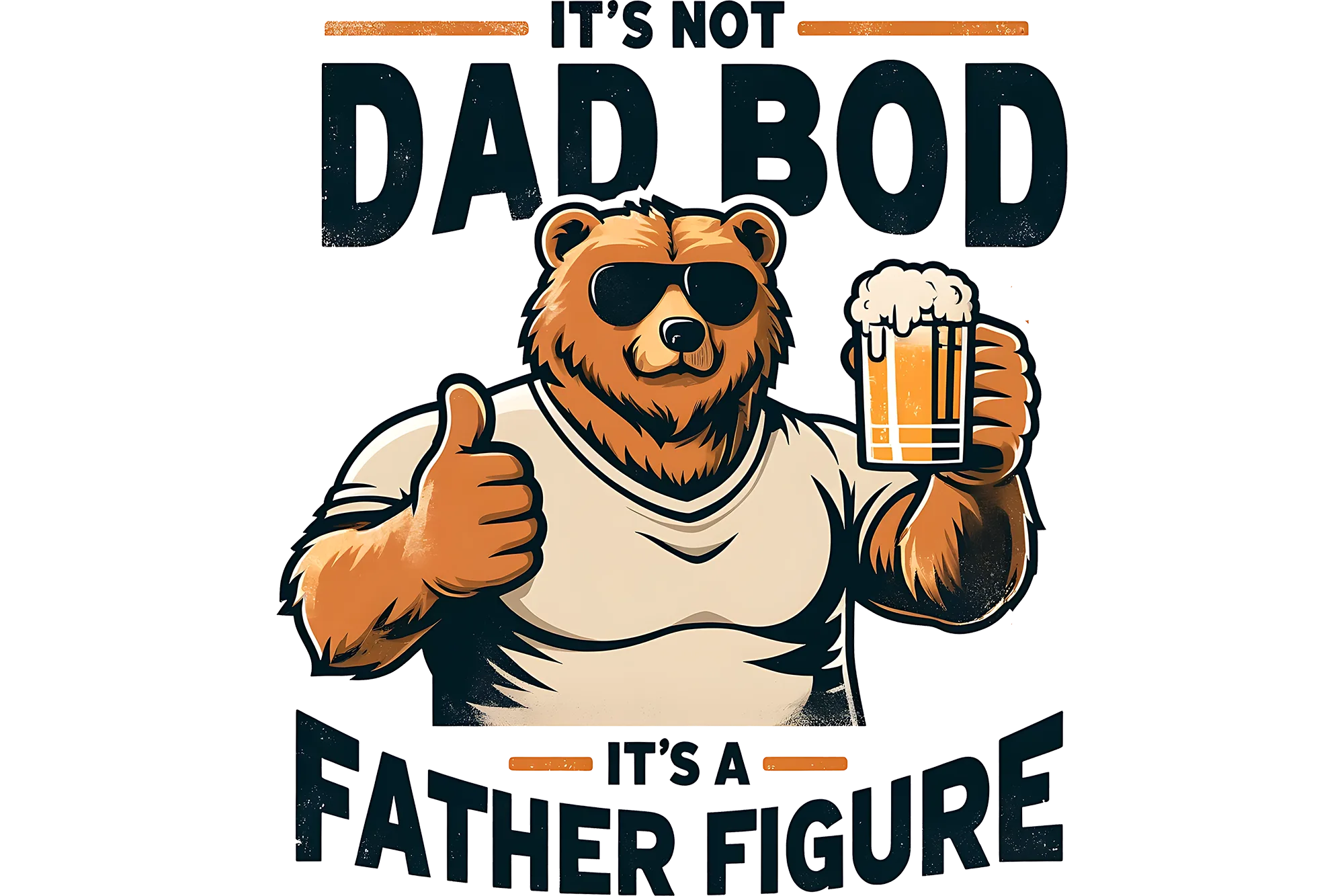 It's not a dad bod, it's a father figure