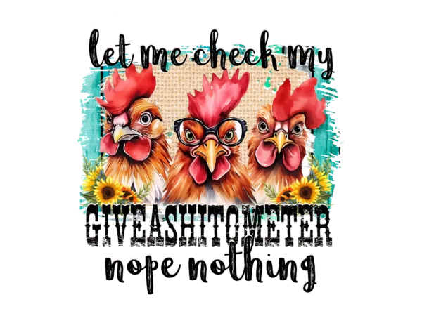 Let me check my GIVEASHITOMETER. Nope Nothing