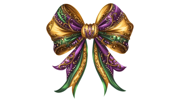 Mardi Gras Bow