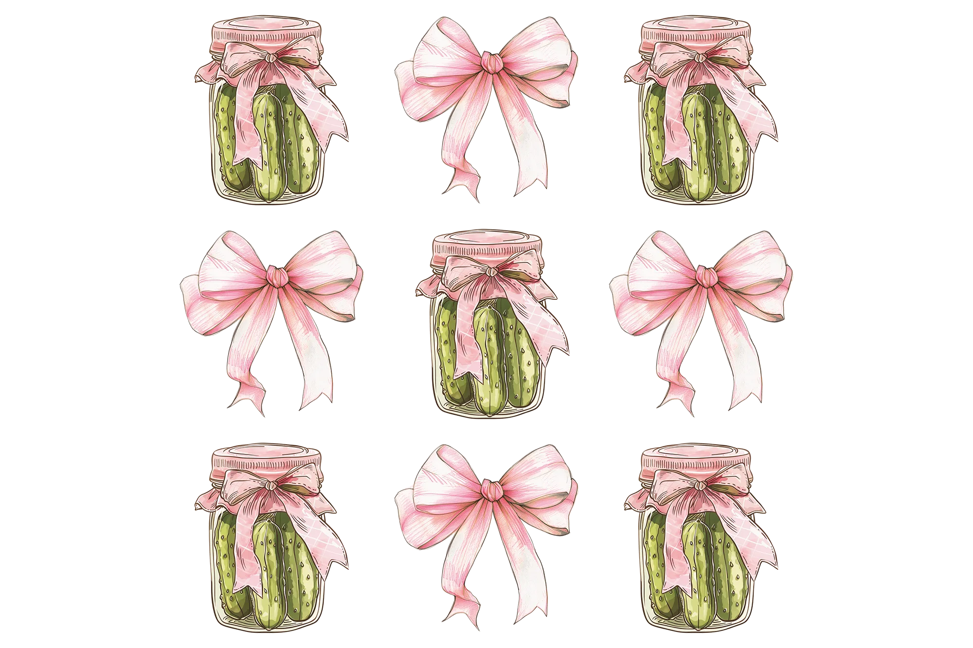 Pink Bows and Pickles