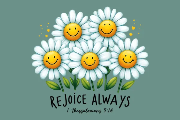 Rejoice Always! Daisies