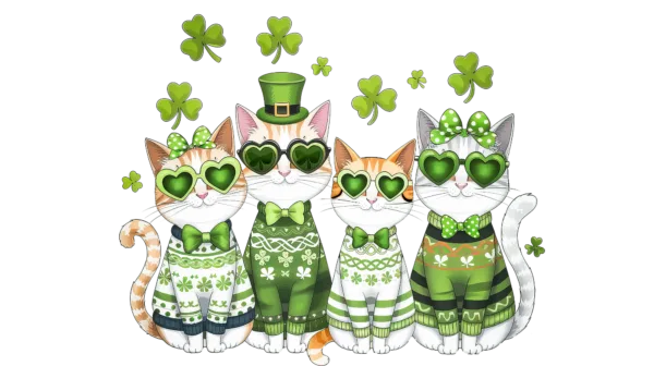 St Patty's Cats