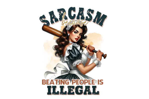 Sarcasm, because Beating People is Illegal