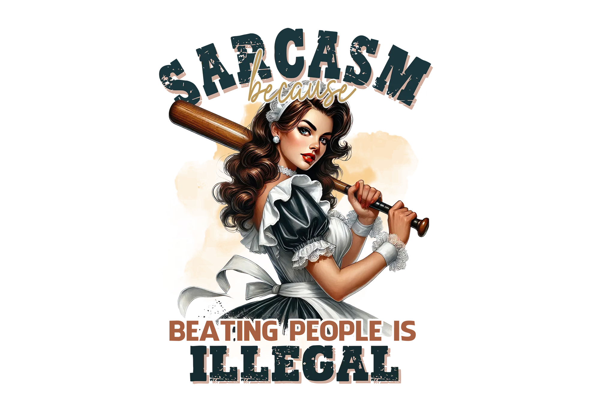 Sarcasm, because Beating People is Illegal
