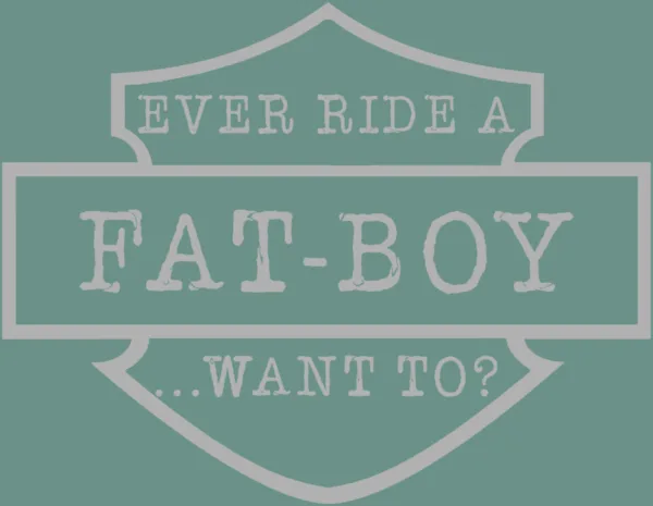 Ever Ride a Fat Boy? Want To?