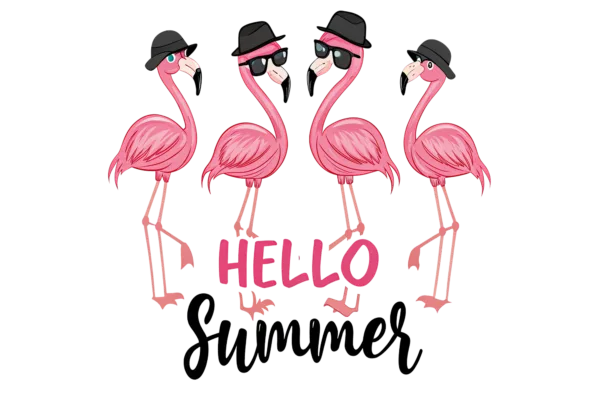 Flamingo Hello Summer