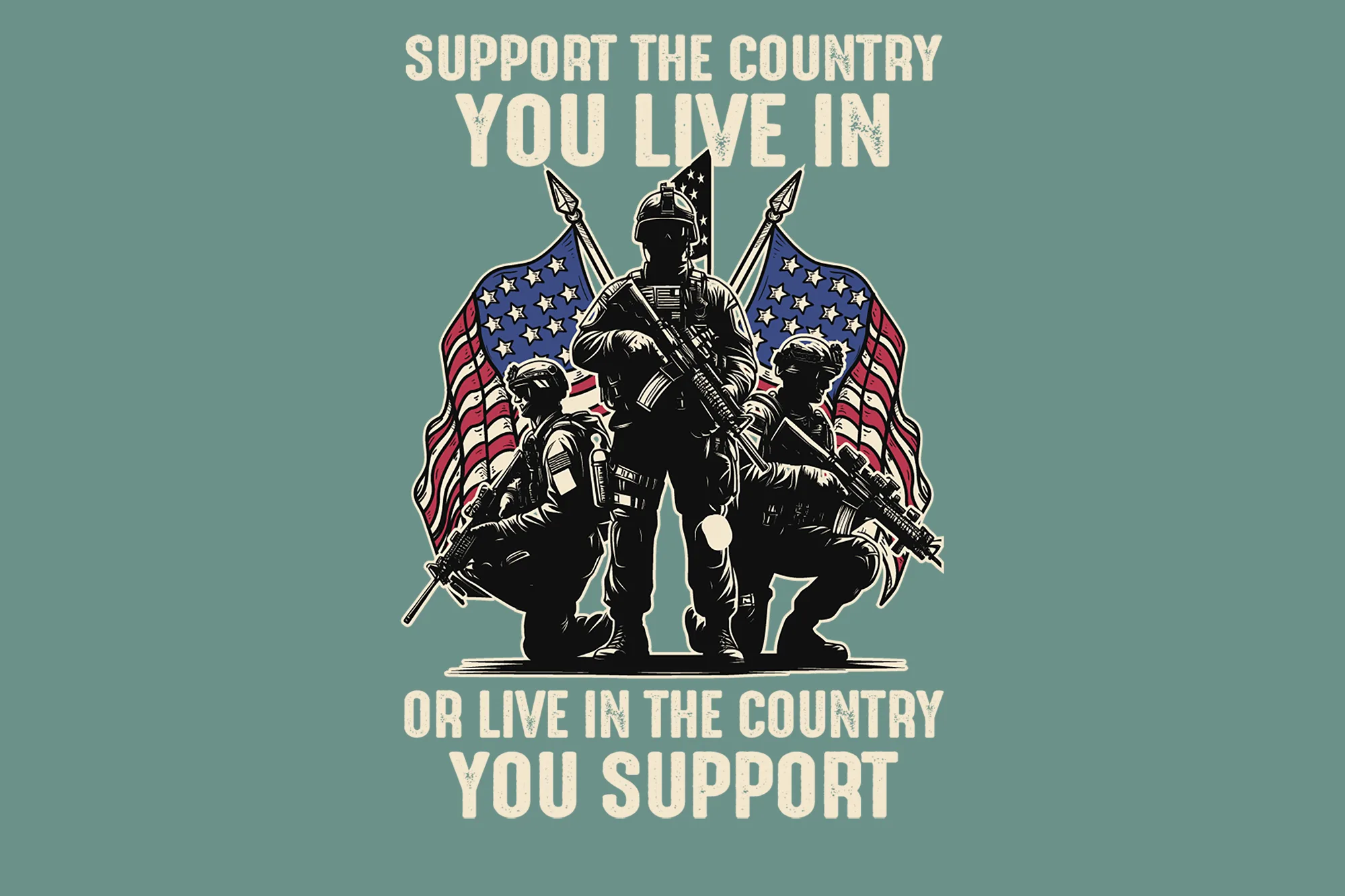 Support the Country you live in, or live in the country you support