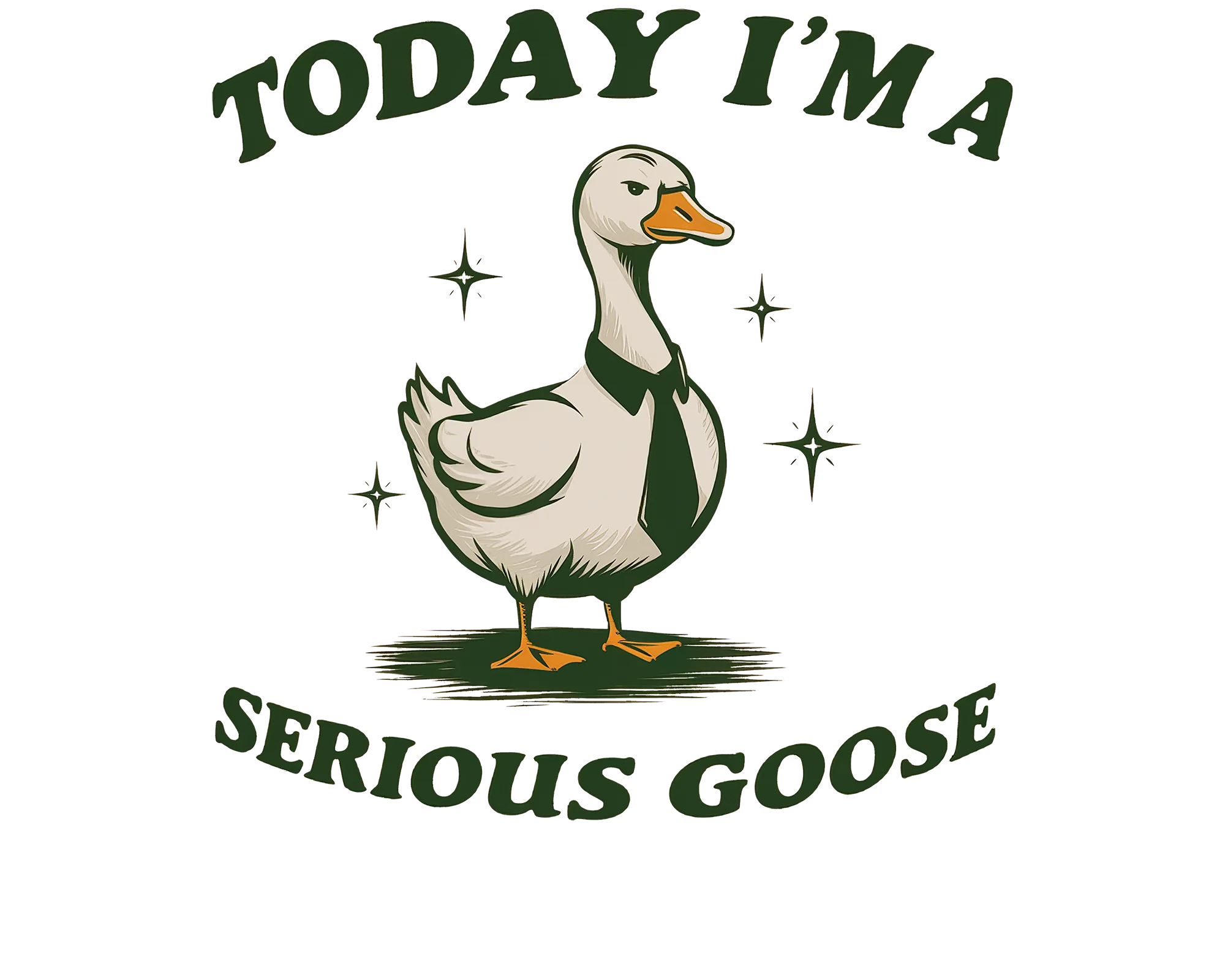 Today I'm a Serious Goose