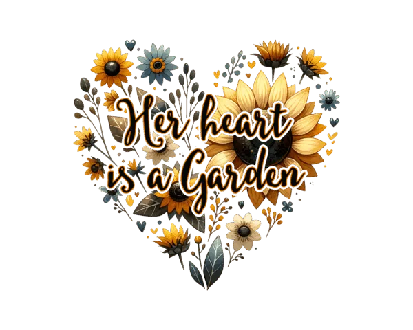 Her heart is a Garden