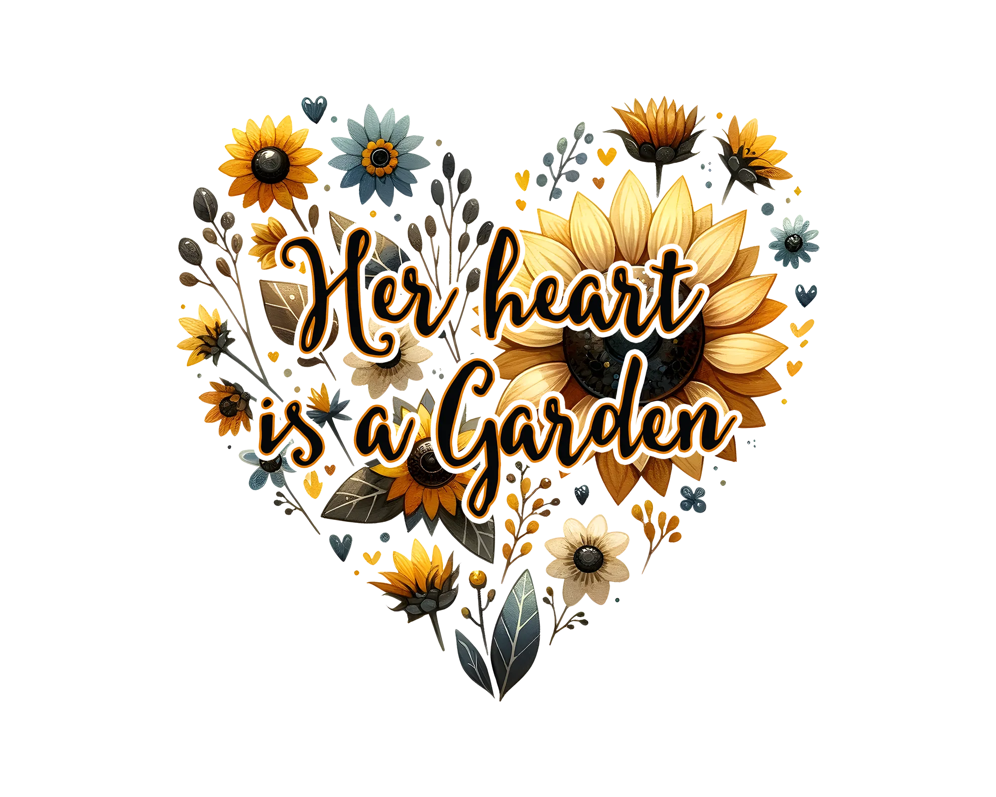 Her heart is a Garden