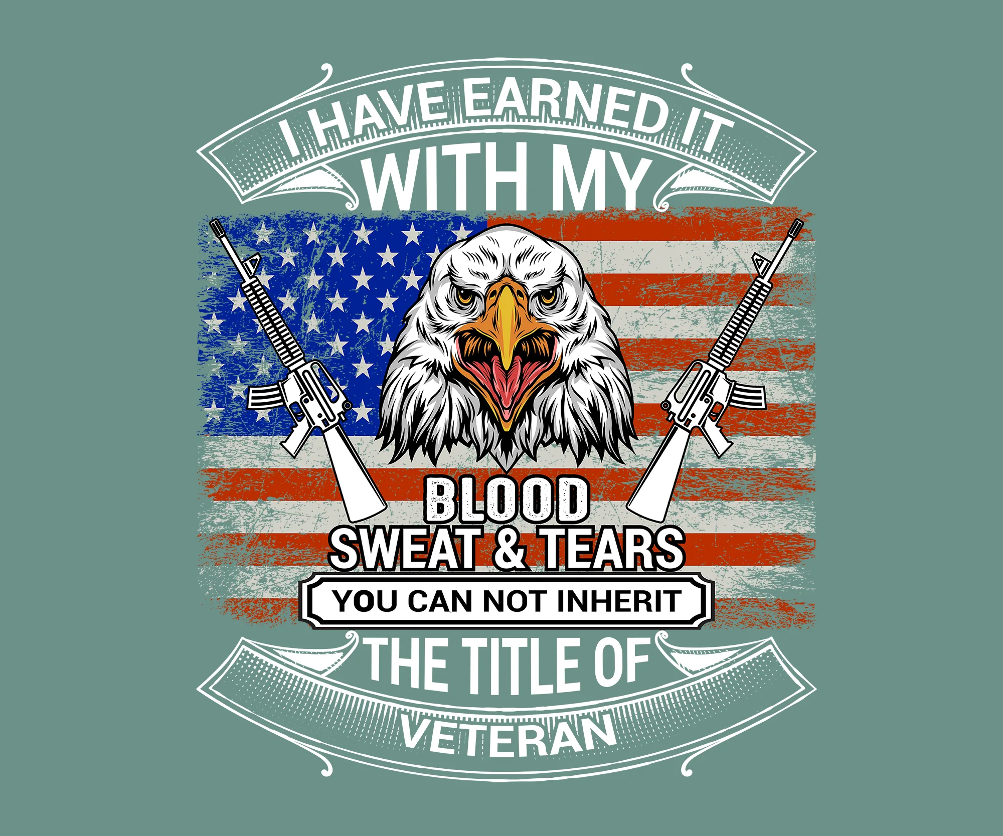I have earned it with my blood, sweat and tears