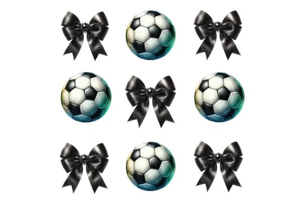 soccer-and-black-bow-collage