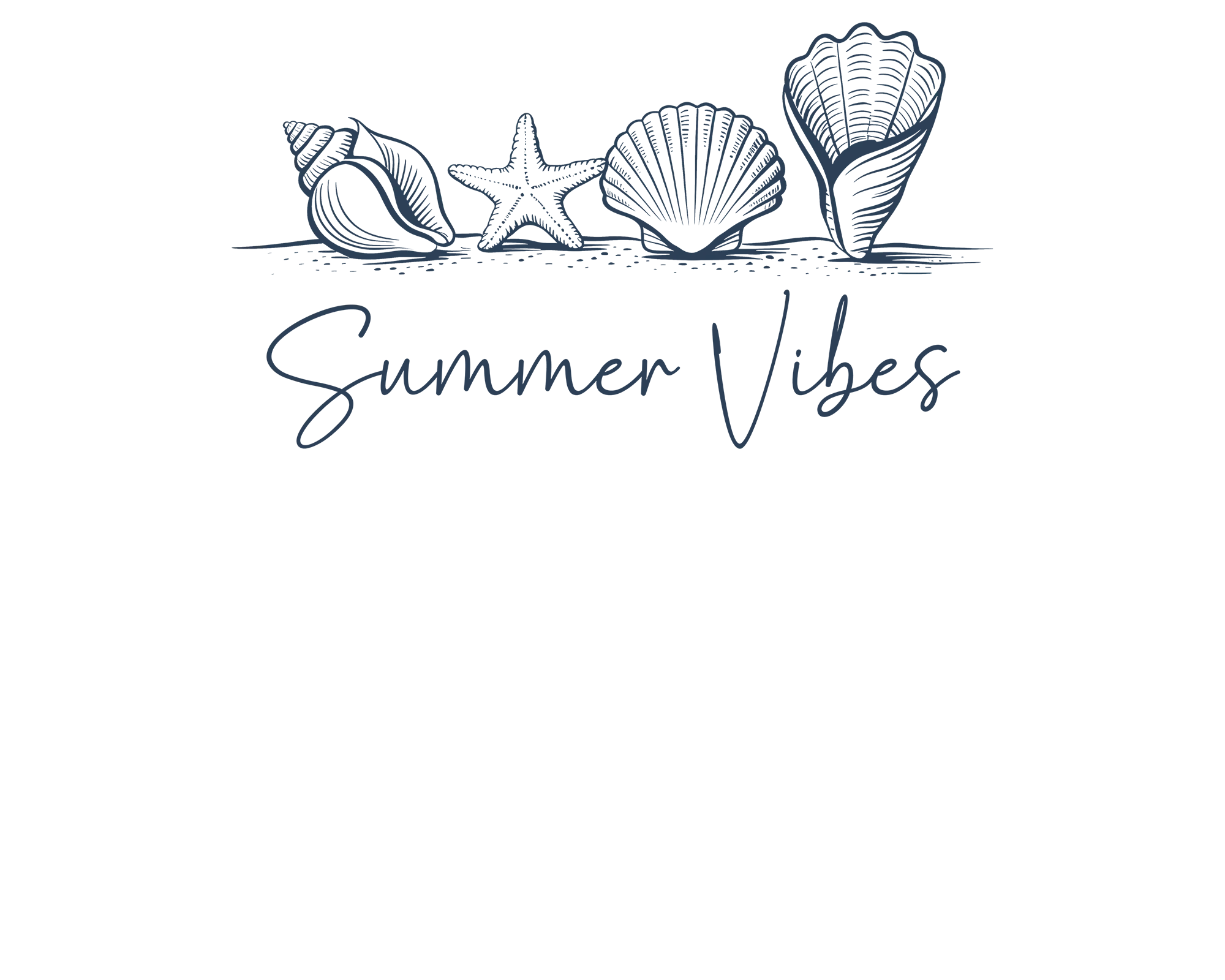 Seashell Summer Vibes
