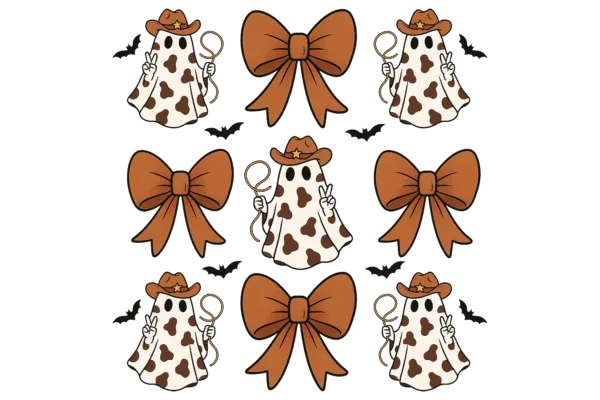Cowboy Ghost Collage