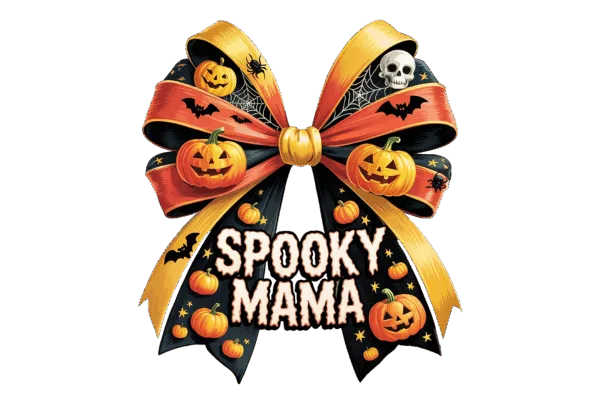 Spooky Mama Bow
