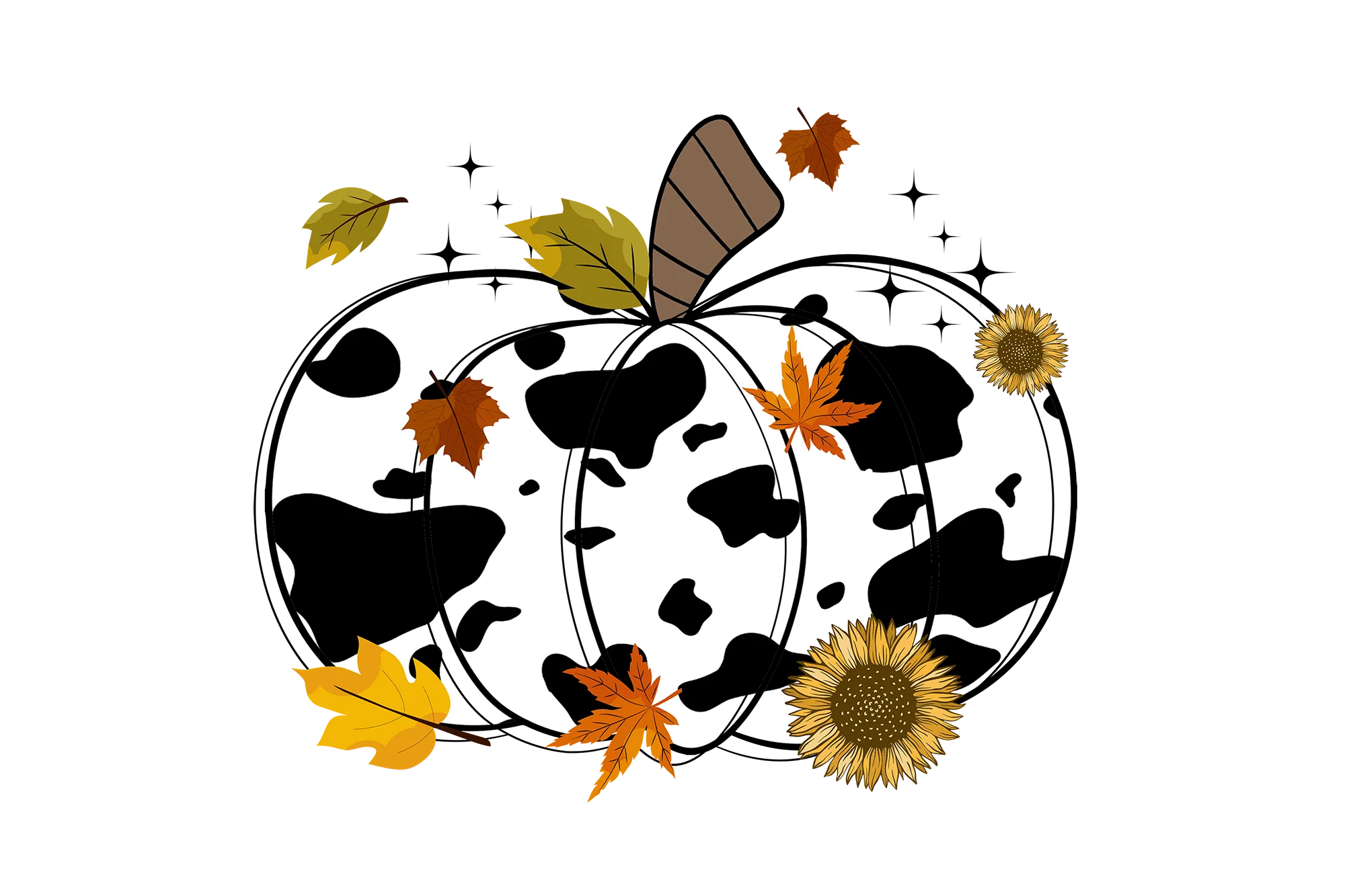 Cowhide Pumpkin