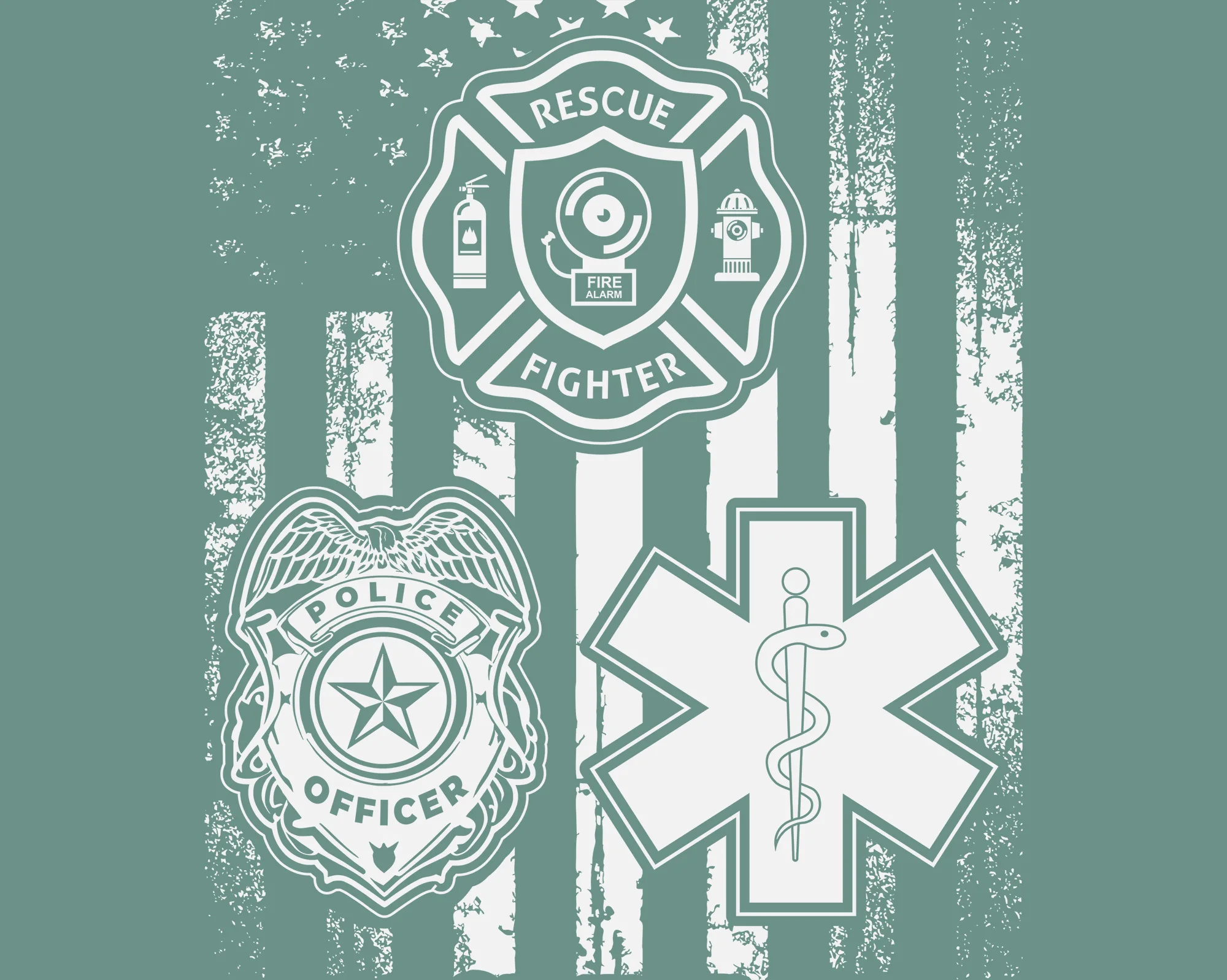Fire Police EMS