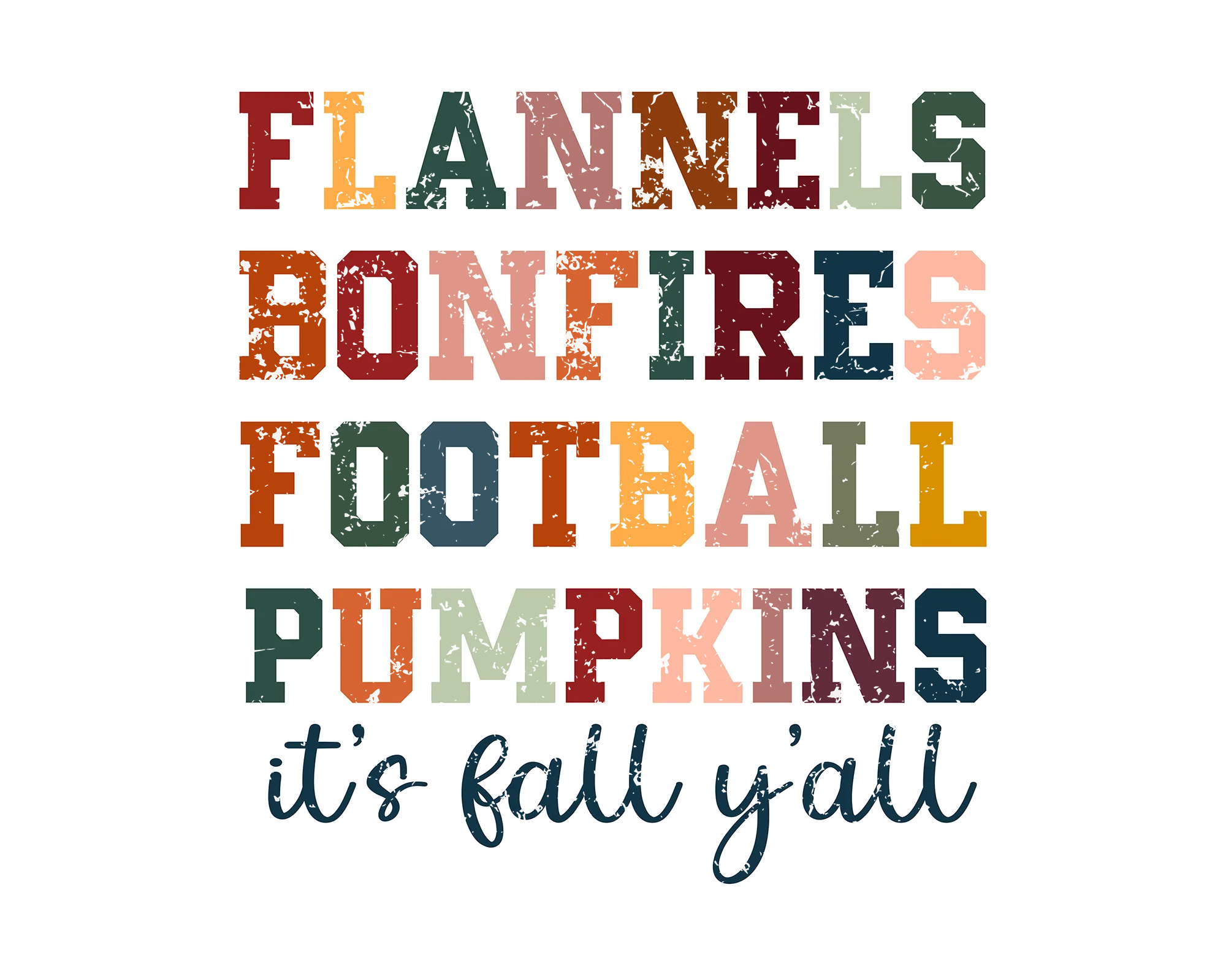 Flannels Bonfires Football
