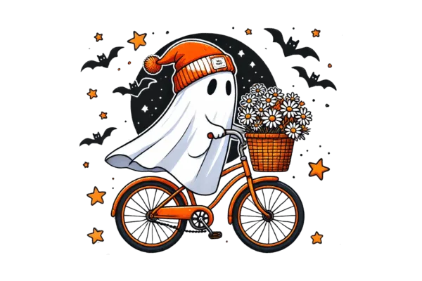 Ghost on Bike