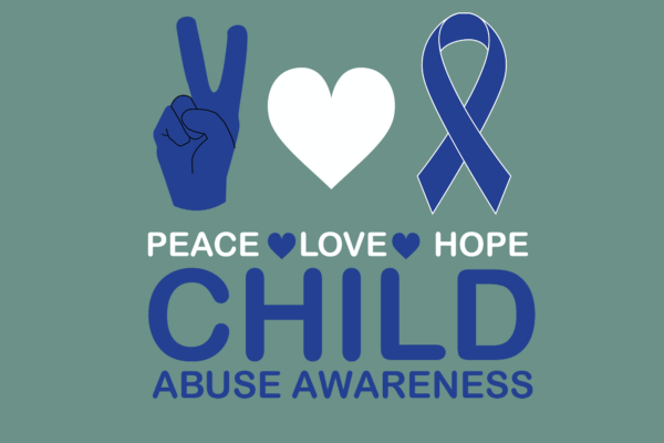 Peace Love Hope Child Abuse Awareness