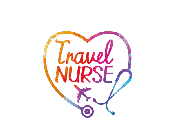 Travel Nurse Heart Stethoscope