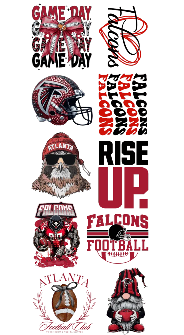 Pre-Made Falcons gang 22x60