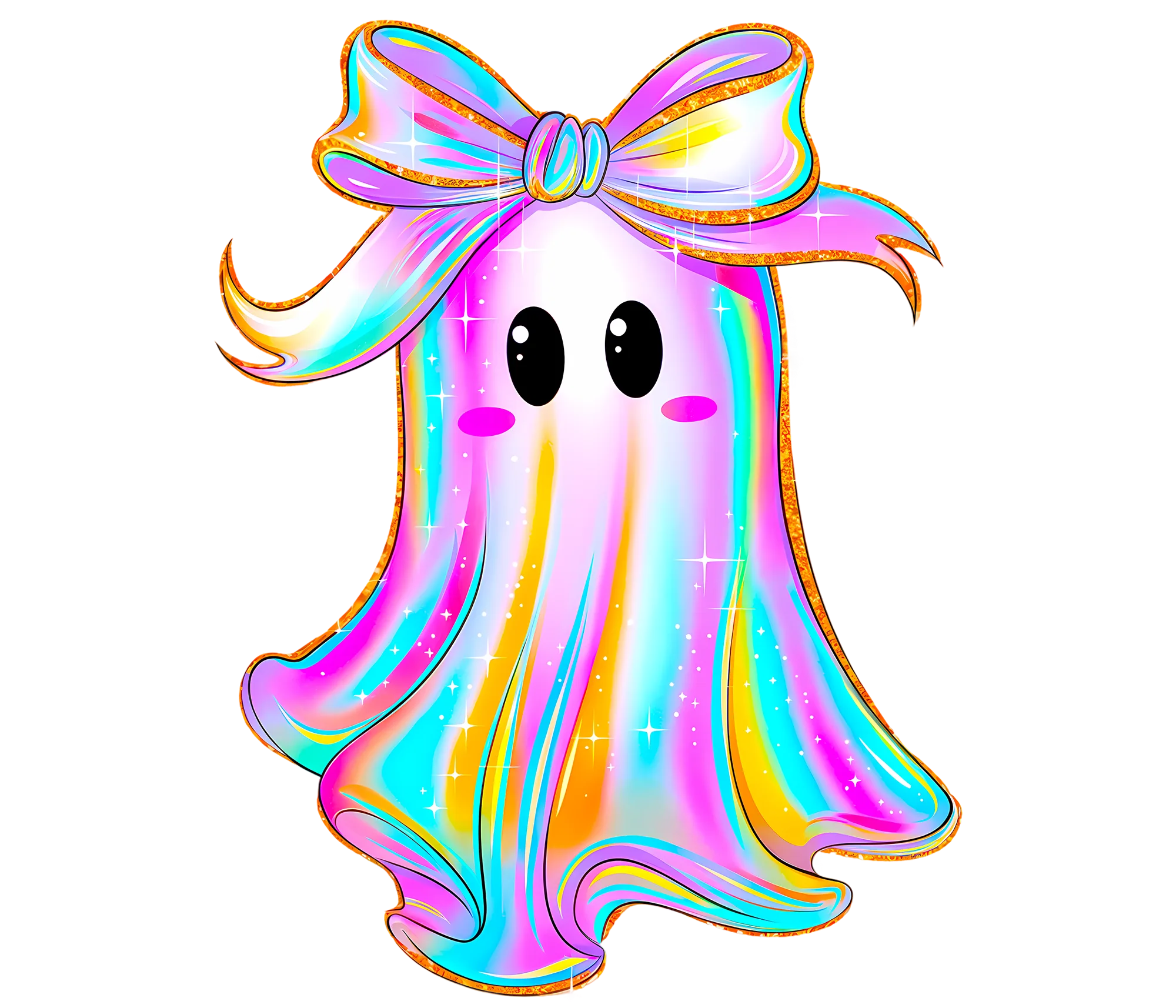 iridescent girl ghost
