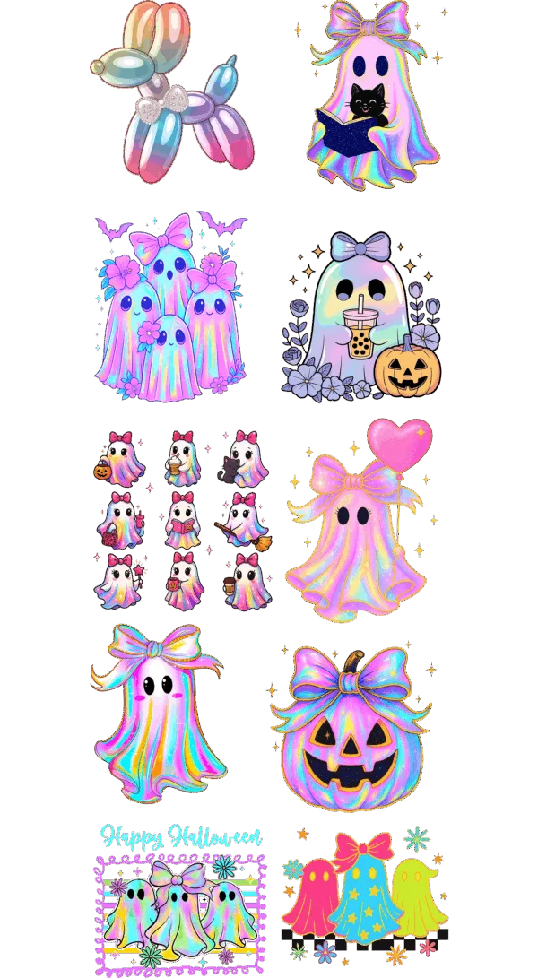 Pre-Made Iridescent Gang 22x60