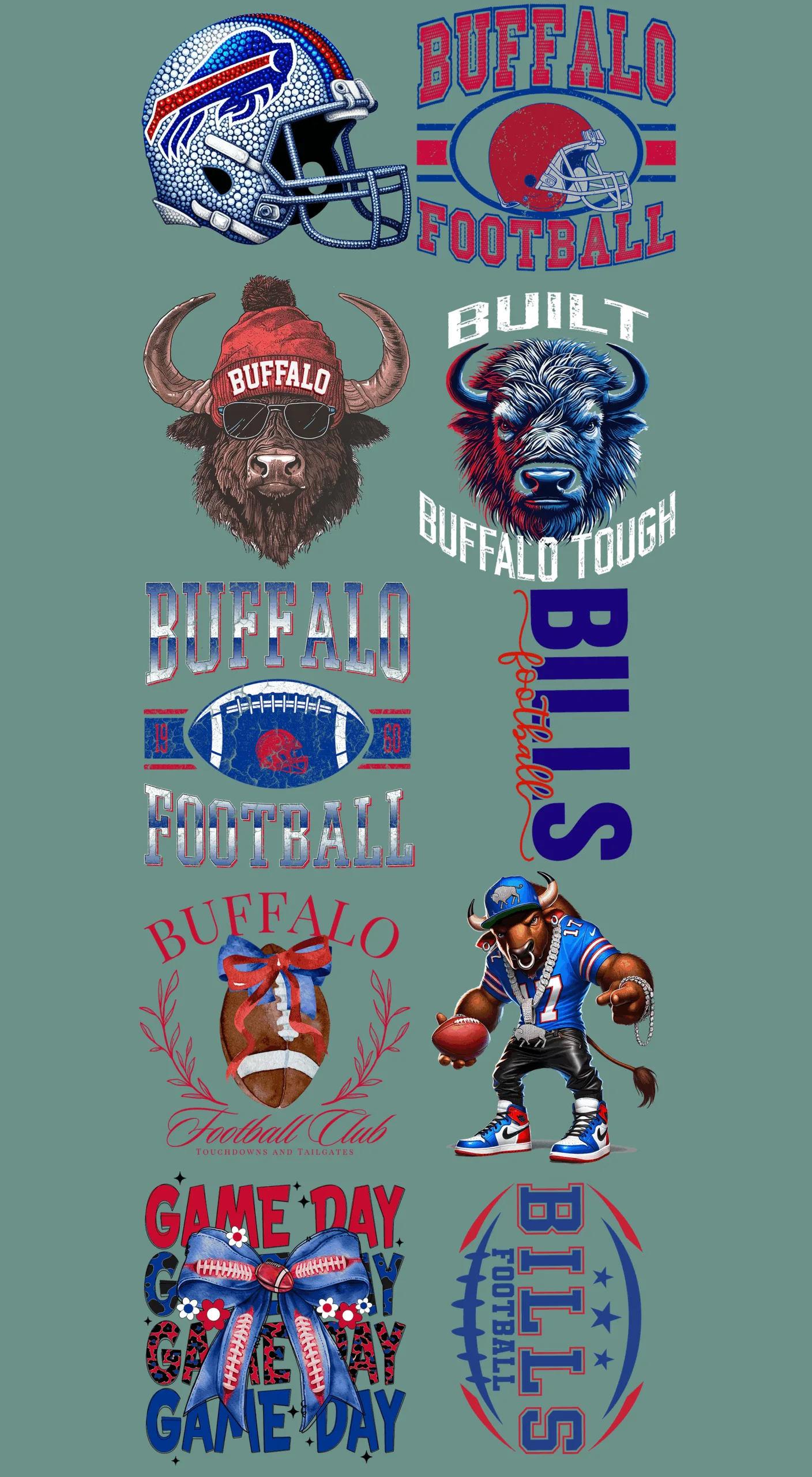 Pre-Made Bills gang 22x60