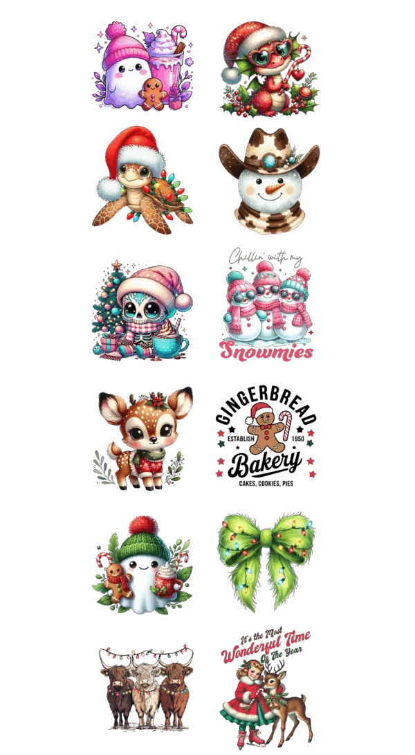 Pre-Made Youth Christmas gang 22x60