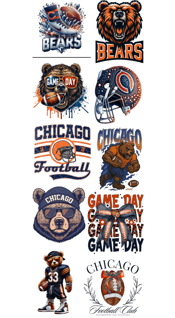 Pre-Made Bears gang 22x60