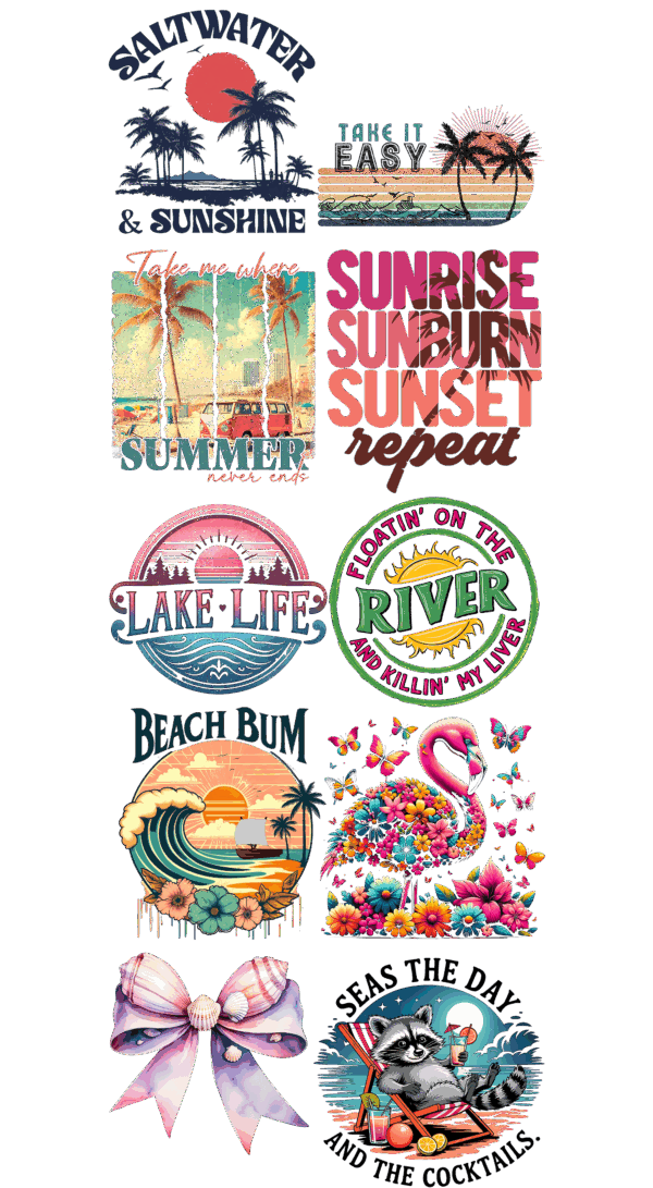 Pre-Made Best Seller Summer gang 22x60