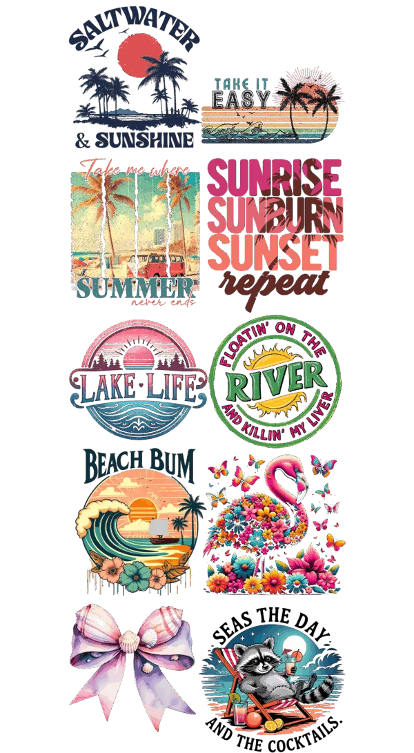 Pre-Made Best Seller Summer gang 22x60