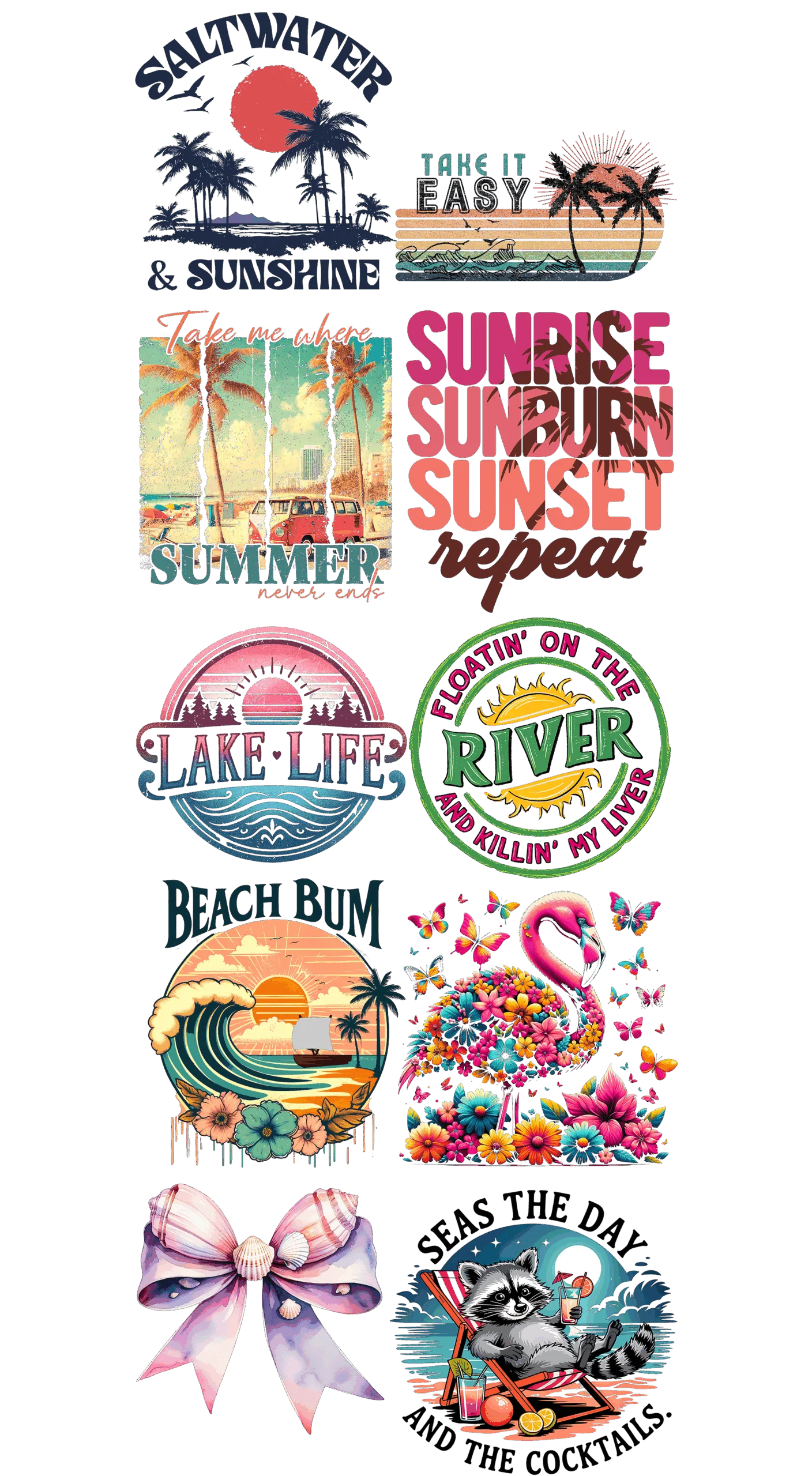 Pre-Made Best Seller Summer gang 22x60