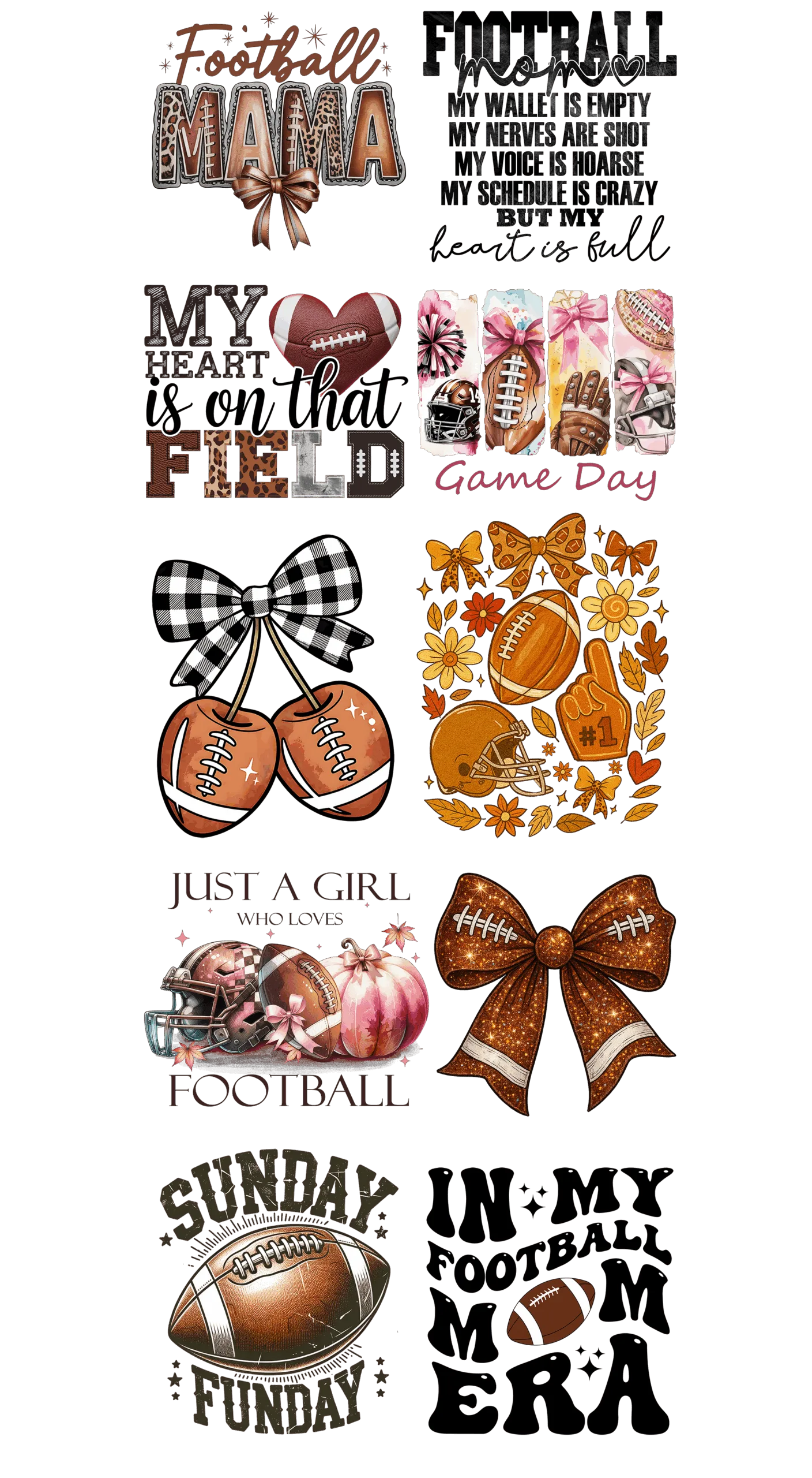 Pre-Made Football gang 22x60