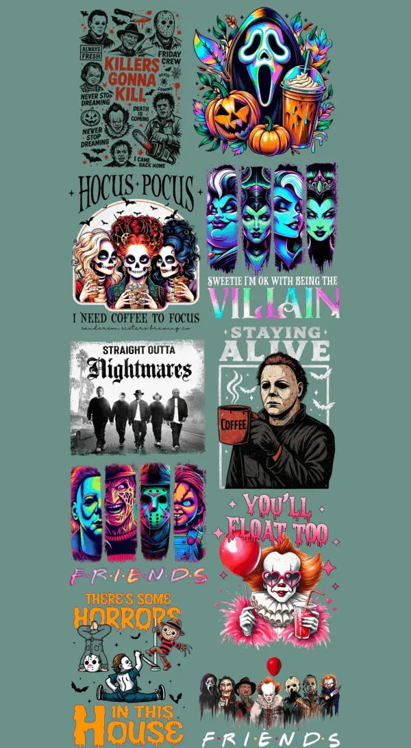 Pre-Made Horror gang 22x60
