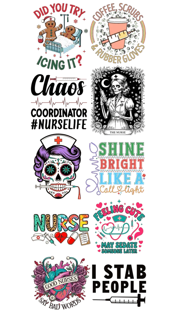 Pre-Made Nurse gang 22x60