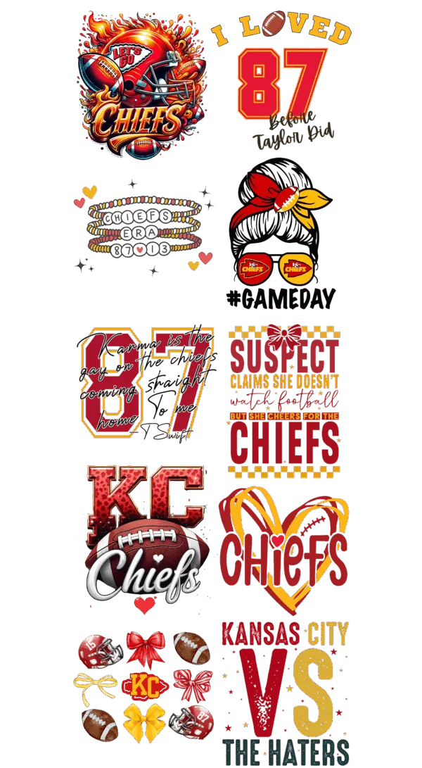 Pre-Made Red and Gold gang 22x60
