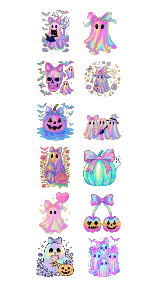 Pre-Made Youth Iridescent gang 22x60