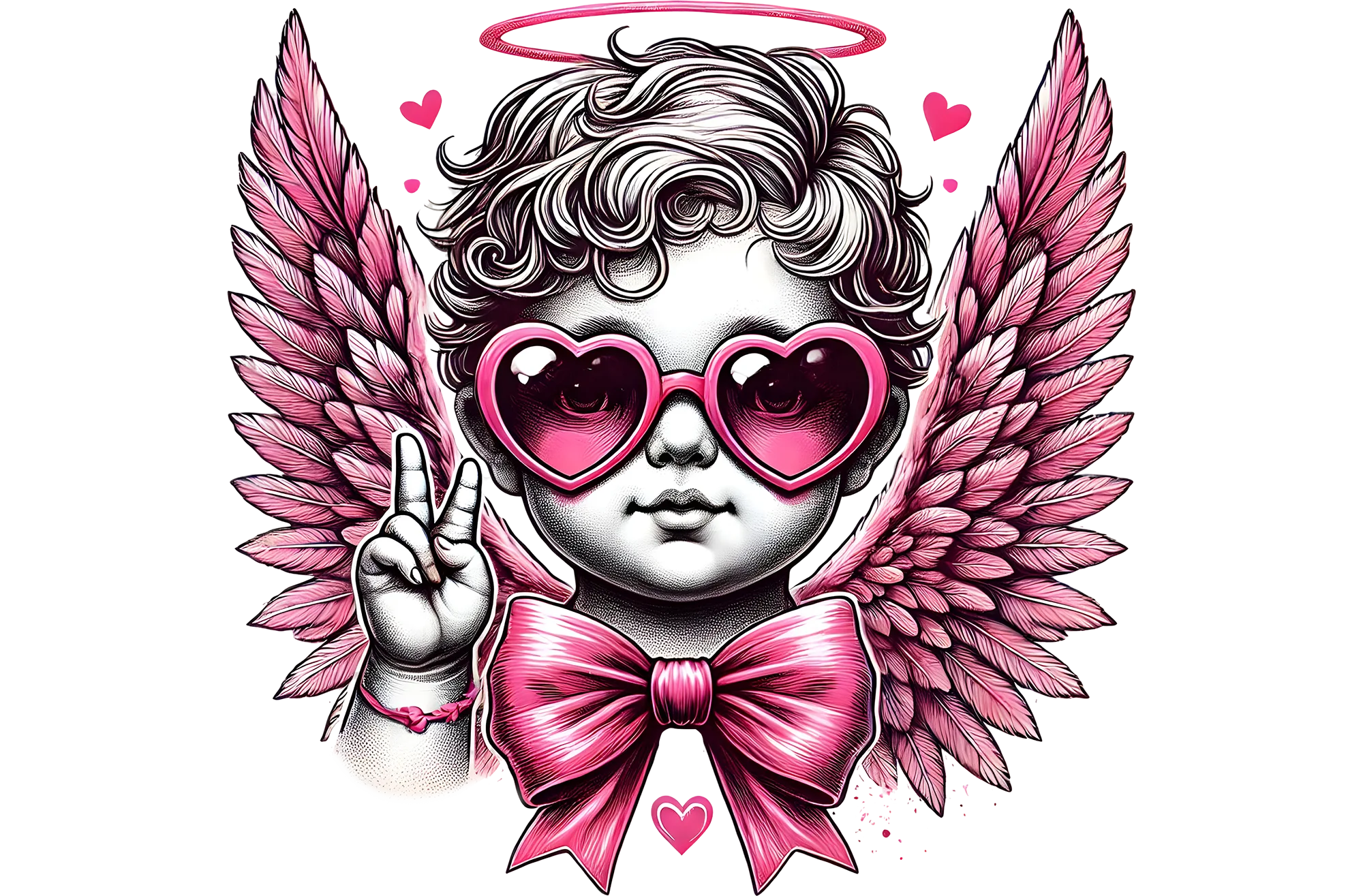 Angel with Glasses 3